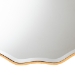 Baxton Studio Weston Modern Glam and Luxe Antique Goldleaf Finished Wood Accent Wall Mirror - BSORXW-8466