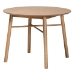 Baxton Studio Denmark Mid-Century Modern French Oak Brown Finished Rubberwood Dining Table