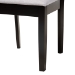 Baxton Studio Karel Modern Grey Fabric and Espresso Brown Finished Wood 5-Piece Dining Set - BSOKarel-Grey/Dark Brown-5PC Dining Set