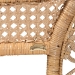 bali & pari Marlette Modern Bohemian Natural Brown Rattan Queen Size Standalone Headboard - BSOHB005-Rattan-HB-Queen