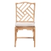 bali & pari Rio Modern Bohemian Natural Brown Rattan Dining Chair - BSORio-Rattan-DC