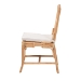 bali & pari Rio Modern Bohemian Natural Brown Rattan Dining Chair - BSORio-Rattan-DC