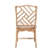 bali & pari Rio Modern Bohemian Natural Brown Rattan Dining Chair - BSORio-Rattan-DC