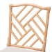 bali & pari Rio Modern Bohemian Natural Brown Rattan Dining Chair - BSORio-Rattan-DC