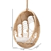 bali & pari Umika Modern Bohemian Natural Brown Rattan Hanging Chair - BSOHC001-Rattan-Hanging Chair