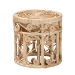 bali & pari Bowie Modern Bohemian Natural Brown Rattan 2-Piece Nesting End Table Set - BSORT010-Rattan-Nesting Table