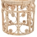 bali & pari Bowie Modern Bohemian Natural Brown Rattan 2-Piece Nesting End Table Set - BSORT010-Rattan-Nesting Table