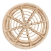 bali & pari Bowie Modern Bohemian Natural Brown Rattan 2-Piece Nesting End Table Set - BSORT010-Rattan-Nesting Table