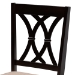 Baxton Studio Maya Modern Beige Fabric and Espresso Brown Finished Wood 5-Piece Dining Set - BSOMaya-Sand/Dark Brown-5PC Dining Set