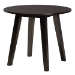 Baxton Studio Brooke Modern Grey Fabric and Dark Brown Finished Wood 5-Piece Dining Set - BSOBrooke-Grey/Dark Brown-5PC Dining Set