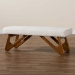 Baxton Studio Rika Japandi Cream Boucle Fabric and Walnut Brown Finished Wood Bench - BSOBBT5367-Cream/Walnut-Bench