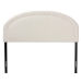 Baxton Studio Fiana Modern Cream Boucle Fabric Queen Size Headboard - BSOBBT61128-Maya-Cream-HB-Queen
