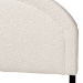 Baxton Studio Fiana Modern Cream Boucle Fabric Queen Size Headboard - BSOBBT61128-Maya-Cream-HB-Queen