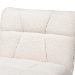 Baxton Studio Darielle Japandi Cream Boucle Fabric and Walnut Brown Finished Rubberwood Accent Chair - BSOBBT5453-Maya-Cream/Walnut-CC