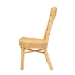 bali & pari Barito Modern Bohemian Natural Brown Rattan Dining Chair - BSOBarito-Rattan-DC