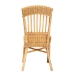 bali & pari Barito Modern Bohemian Natural Brown Rattan Dining Chair - BSOBarito-Rattan-DC