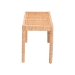 bali & pari Abelia Modern Bohemian Natural Rattan and Mahogany Wood Long Accent Bench - BSOAbelia-Rattan-Bench-Large