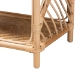 bali & pari Baara Modern Bohemian Natural Brown Rattan Nightstand - BSOWS012-Rattan-NS