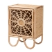 Baxton Studio Acelin Modern Bohemian Natural Brown Rattan Nightstand
