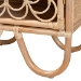 bali & pari Acelin Modern Bohemian Natural Brown Rattan Nightstand - BSOWS016-Rattan-NS
