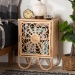 bali & pari Acelin Modern Bohemian Natural Brown Rattan Nightstand - BSOWS016-Rattan-NS