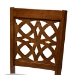 Baxton Studio Abigail Modern Grey Fabric and Walnut Brown Finished Wood 7-Piece Dining Set - BSORH391C-Grey/Walnut-7PC Dining Set