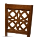 Baxton Studio Abigail Modern Grey Fabric and Walnut Brown Finished Wood 2-Piece Dining Chair Set - BSORH391C-Grey/Walnut-DC-2PK