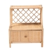 bali & pari Lalo Modern Bohemian Natural Brown Rattan 1-Drawer Nightstand - BSOWS018-Rattan-NS