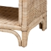 bali & pari Magni Modern Bohemian Natural Brown Rattan 1-Drawer Nightstand - BSOWS024-Rattan-NS