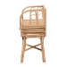 bali & pari Panchali Modern Bohemian Natural Brown Rattan Nightstand - BSOWS027-Rattan-NS