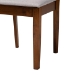 Baxton Studio Olympia Modern Grey Fabric and Walnut Brown Finished Wood 7-Piece Dining Set - BSORH386C-Grey/Walnut-7PC Dining Set