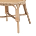 bali & pari Jelita Modern Bohemian Natural Brown Rattan 2-Piece Dining Chair Set - BSOJelita-Rattan-DC