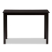 Baxton Studio Eveline Modern Espresso Brown Finished Wood 43-Inch Dining Table - BSORH7006-Dark Brown-DT