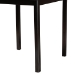 Baxton Studio Lenoir Modern Espresso Brown Finished Wood Counter Height Pub Table - BSORH7070T-Dark Brown-PT