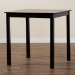 Baxton Studio Lenoir Modern Espresso Brown Finished Wood Counter Height Pub Table - BSORH7070T-Dark Brown-PT