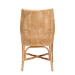 bali & pari Bella Modern Bohemian Natural Brown Rattan Dining Chair - BSOBella-Rattan-DC