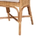bali & pari Bella Modern Bohemian Natural Brown Rattan Dining Chair - BSOBella-Rattan-DC