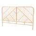 Baxton Studio Walid Modern Bohemian Natural Brown Rattan Queen Size Standalone Headboard