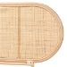 bali & pari Reegan Modern Bohemian Natural Brown Rattan Queen Size Standalone Headboard - BSOWS030-Rattan-Headboard