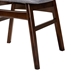 Baxton Studio Ulyana Mid-Century Grey Fabric and Dirty Oak Finished Wood 2-Piece Dining Chair Set - BSORH373C-Grey/Dirty Oak-DC-2PK