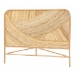 Baxton Studio Delphi Modern Bohemian Natural Brown Rattan Queen Size Standalone Headboard