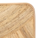 bali & pari Delphi Modern Bohemian Natural Brown Rattan Queen Size Standalone Headboard - BSOHB025-Rattan-HB-Queen