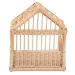 bali & pari Pieta Modern Bohemian Natural Brown Rattan Pet Bed - BSOPB001-Rattan-Pet Bed