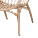 bali & pari Bajo Modern Bohemian Natural Brown Rattan Arm Chair - BSOBajo-Rattan-CC