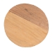 bali & pari Terah Mid-Century Modern Natural Brown Teak Wood Ottoman Footstool - BSOSolo-Natural-Stool