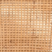 bali & pari Lingga Modern Bohemian Dark Brown Mahogany Wood and Natural Rattan Counter Stool - BSOLingga-Mahogany-CS