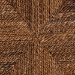 bali & pari Laymi Modern Bohemian Dark Brown Mahogany Wood and Seagrass Counter Stool - BSOLaymi-Mahogany-CS