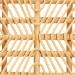 bali & pari Himari Modern Bohemian Natural Brown Rattan Accent Bench - BSOWS24-Rattan-Bench