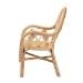 bali & pari Putri Modern Bohemian Natural Rattan Arm Chair - BSOPutri-Rattan-AC