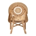 bali & pari Putri Modern Bohemian Natural Rattan Arm Chair - BSOPutri-Rattan-AC